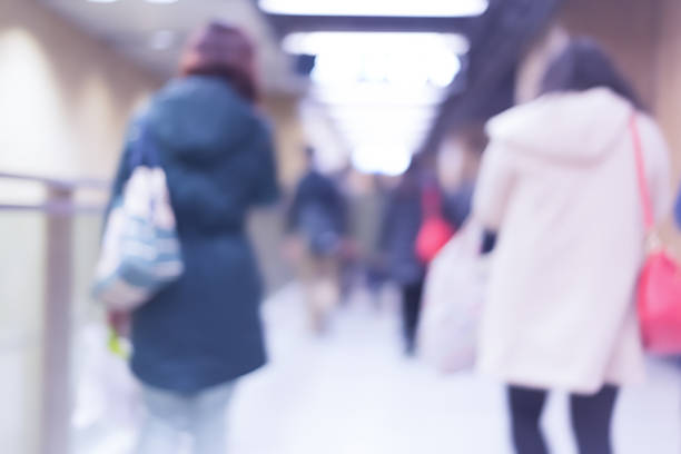 istock Motion Blurred People in the Shopping Mall 536812969