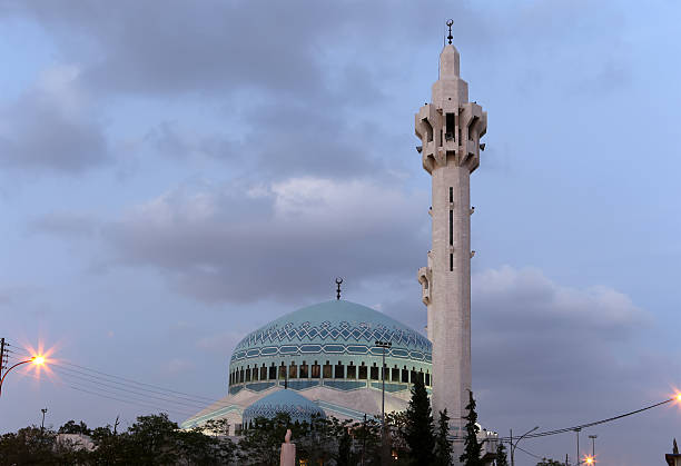 istock King Abdullah Mosque at night in Amman, Jordan 536816745