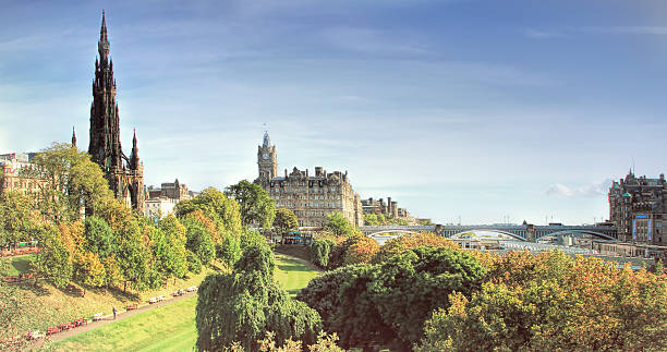 istock Panoramic view of Edinburgh, Scotland, UK 536835191