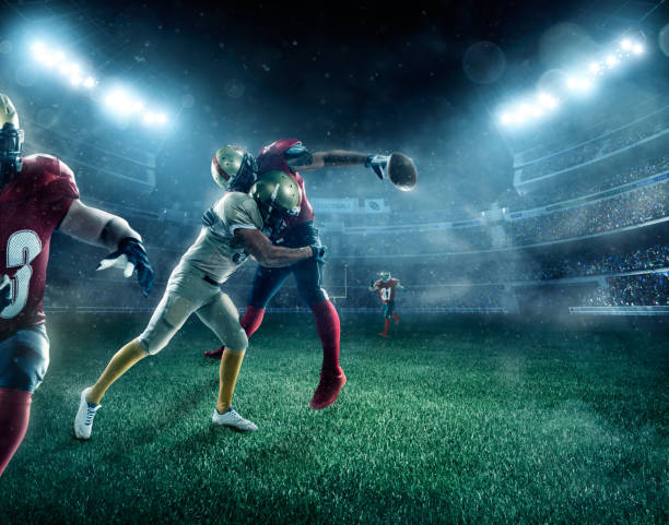 istock Dramatic american football 536837285