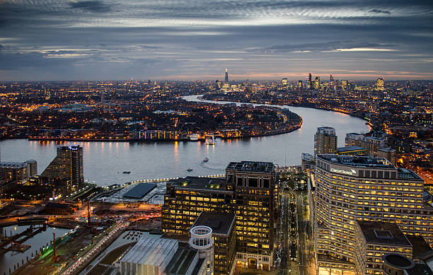 London cityscape stock photo