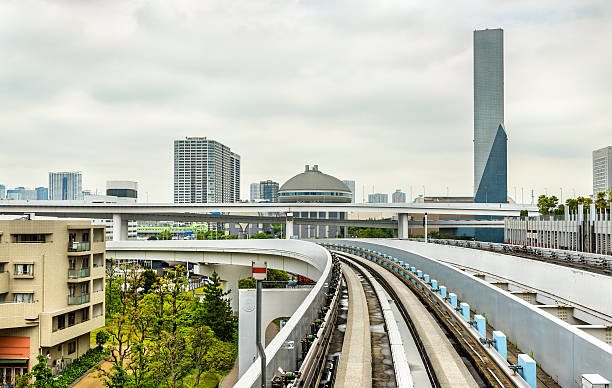 istock View of Tokyo from Yurikamome line 536845674