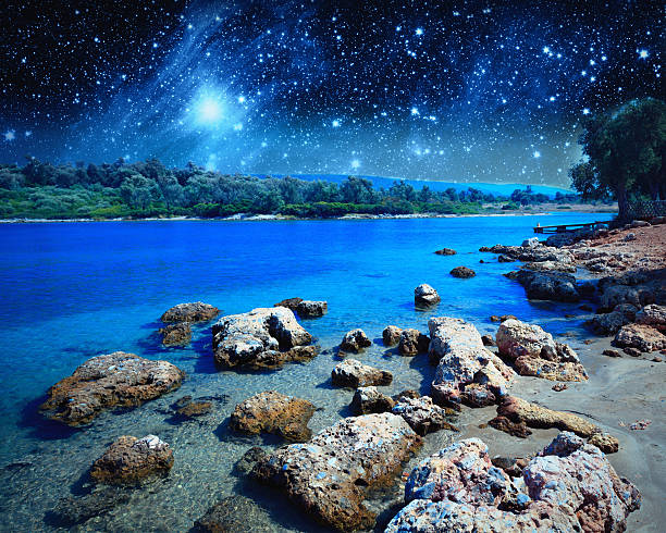 istock Coastal landscape on Cleopatra's island. Elements of this image 536845764