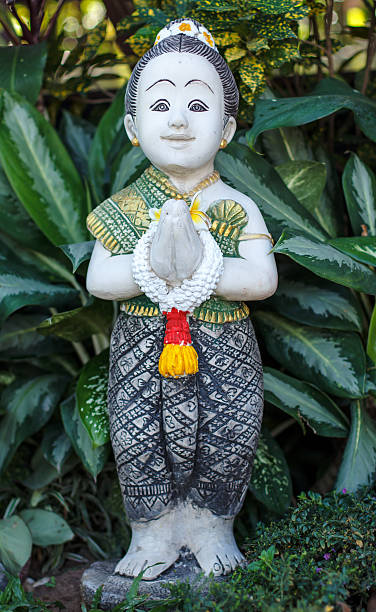 istock Old statue welcome to thailand 536846324