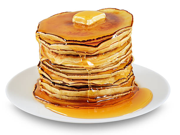 istock Pancakes with butter and syrup 536851473