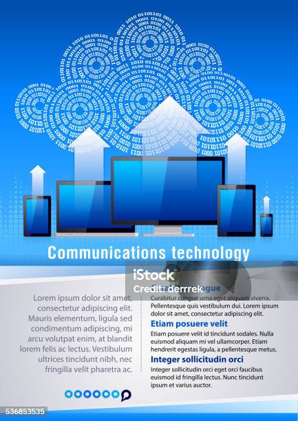 Коммуникационных Технологии — стоковая векторная графика и другие изображения на тему 2015 - 2015, Беспроводная технология, Бизнес