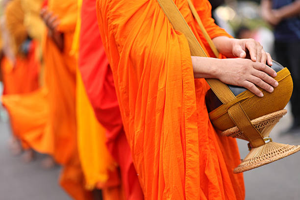 istock Buddhist monk's alms bowl, thailand 536853667