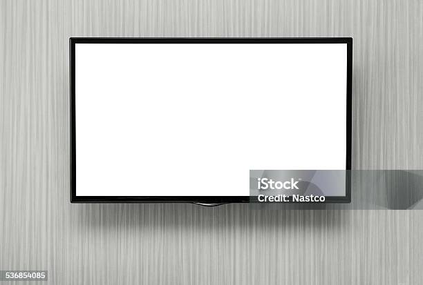 Blank Tv Stock Photo - Download Image Now - Television Set, Television Industry, Computer Monitor