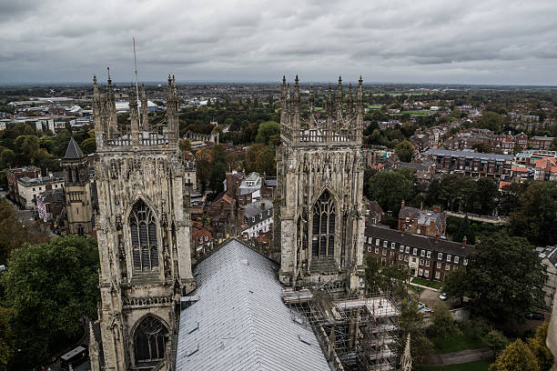 istock York Minster Cathedral from the top 536855551