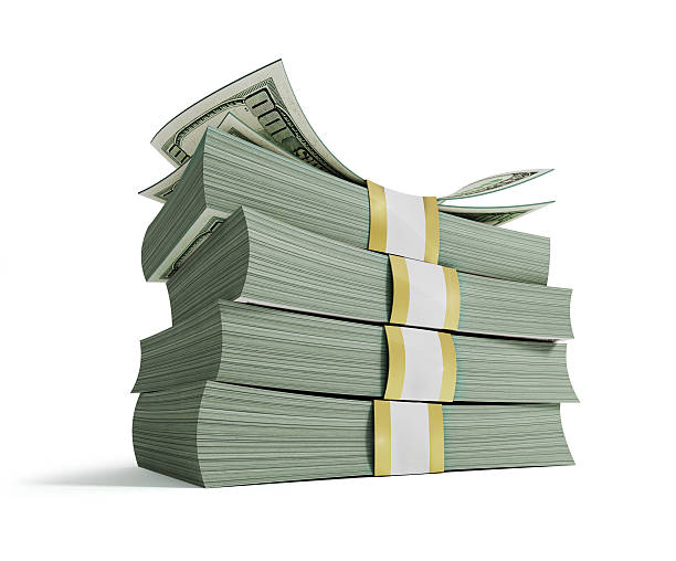 istock Stacks of Hundred US Dollars. 536856627