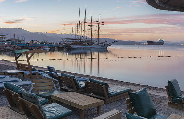 istock View on the Red Sea from central beach of Eilat 536870008