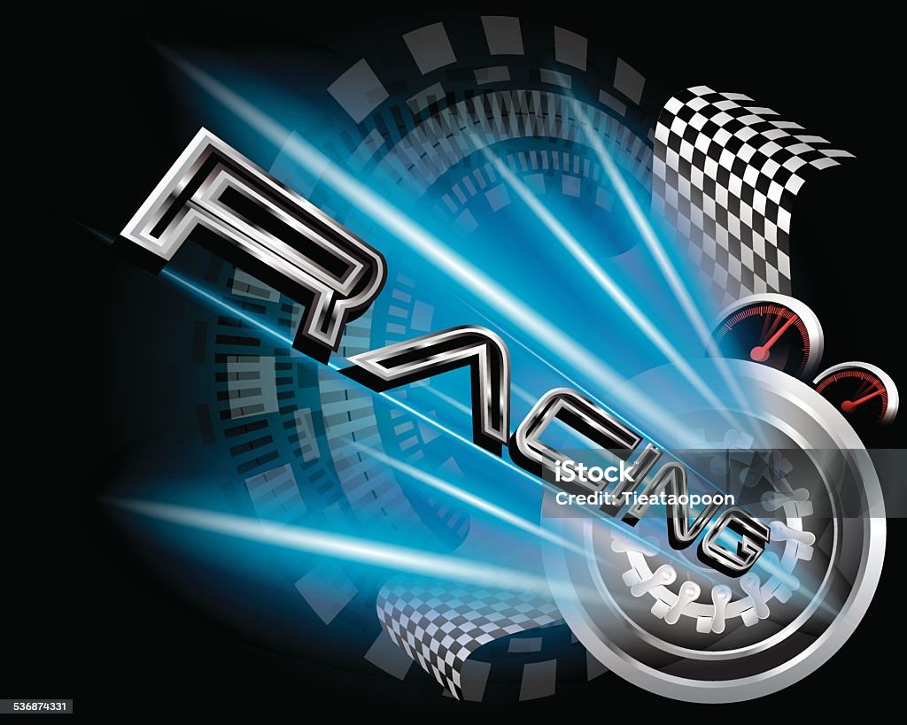 Racing Concept Vector Stock Illustration - Download Image Now - 2015 ...
