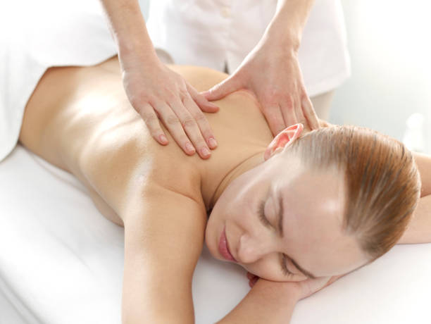 istock Young woman at the spa 536876171