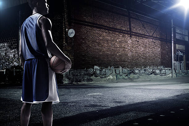 istock Basketball player at an outdoor place 536877981
