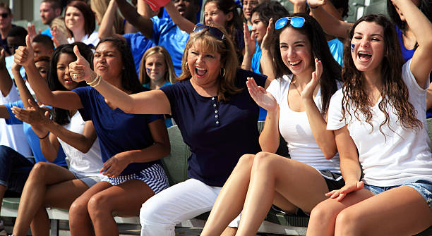istock Cheering Female Sports Fans 536879191