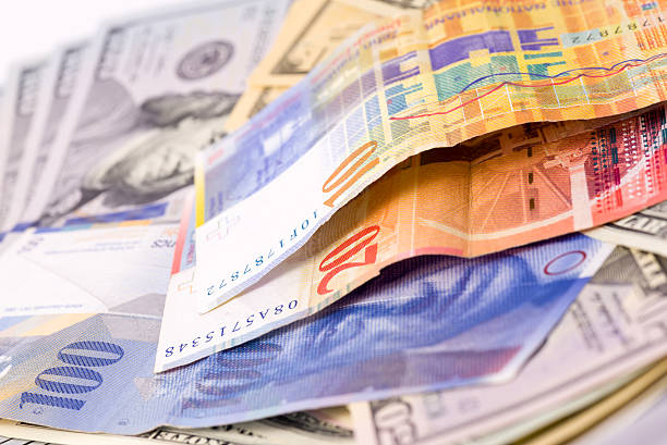 istock Hundred,Twenth,Ten Swiss Francs 536879360