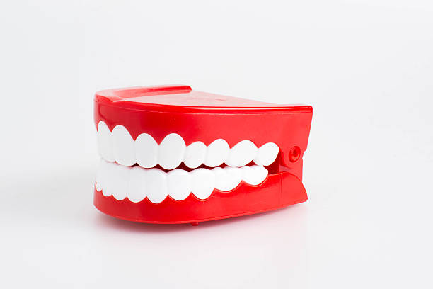 istock Mouth toy, isolated on white 536883094