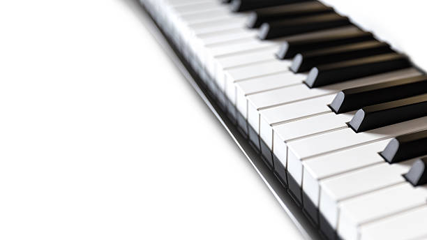 istock Piano and piano keyboard 536885052