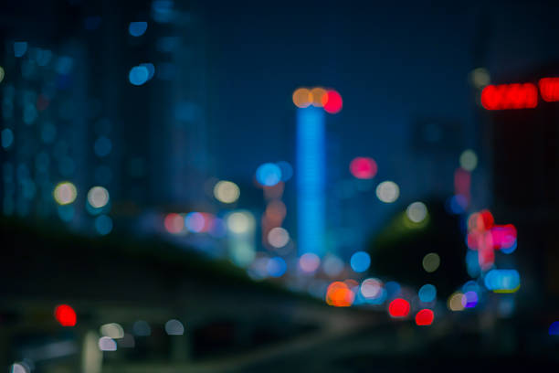 istock abstract light in city at night 536891867
