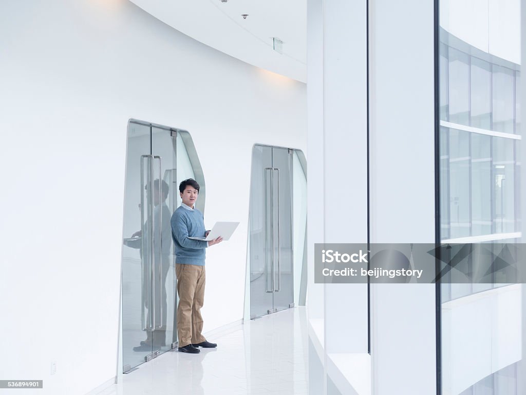 Asian businessman in office 2015 Stock Photo