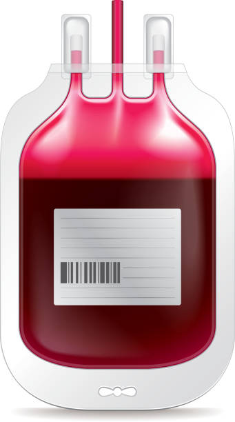 ilustrações de stock, clip art, desenhos animados e ícones de doar sangue isolado no branco vector - blood bag