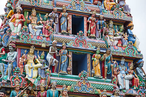 istock Hindu temple in Singapore 536895395