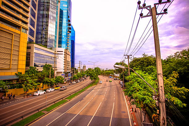 istock BANGKOK, THAILAND, 4 AUGUST 2014, Traffic on a road in 536917207