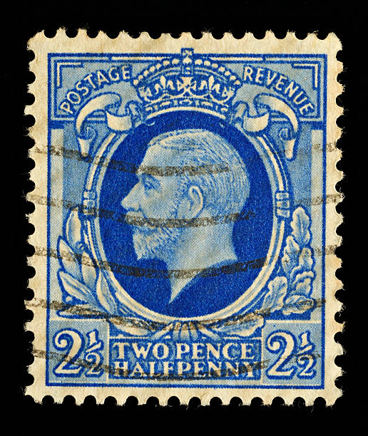 istock British King George V Postage Stamp 536917553