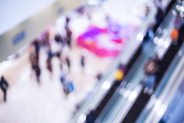 istock Motion Blurred People in the Shopping Mall 536918371