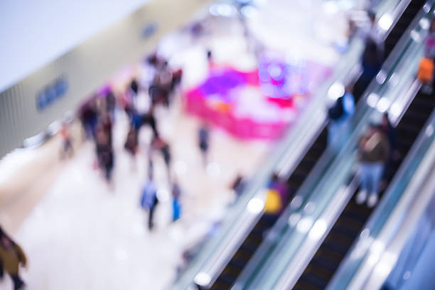 istock Motion Blurred People in the Shopping Mall 536918375