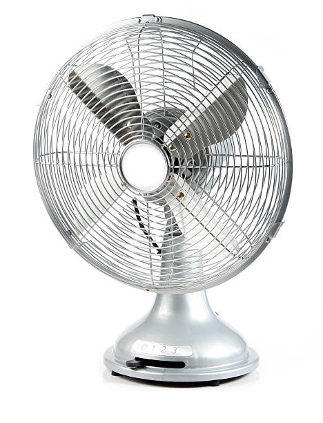 istock Vintage oscillating household fan, 536921521