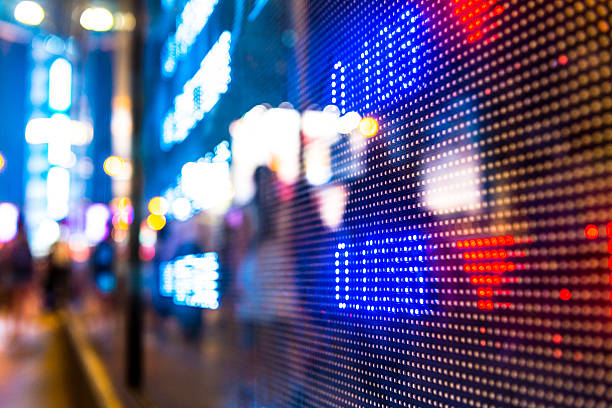 istock Digital stock market chart display 536922961