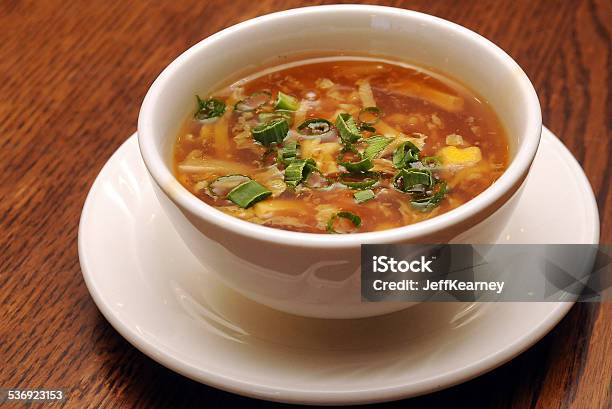 Hot And Sour Soup Isolated Stock Photo - Download Image Now - Hot And Sour Soup, 2015, Dining
