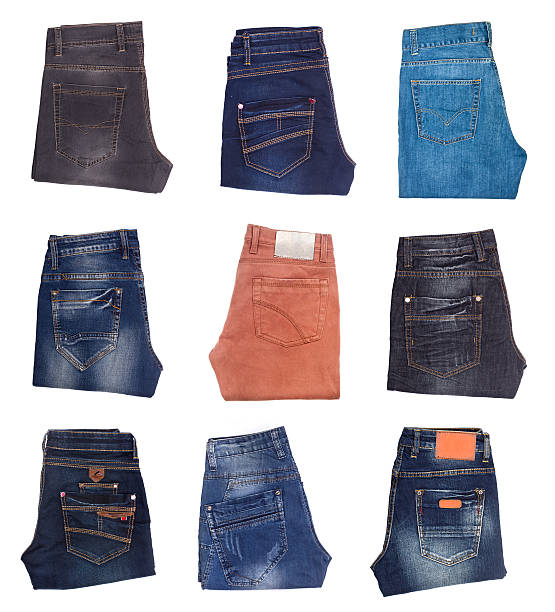 istock image of jeans trousers collection 536924297