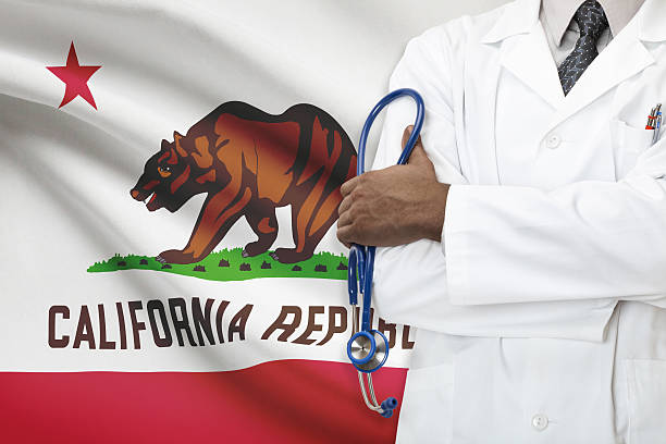 Concept of national healthcare system - California stock photo