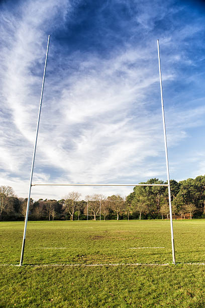 istock Rugby field in a sunny day 536953781