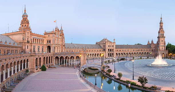 istock espana Plaza Seville Spain panorama 536954017