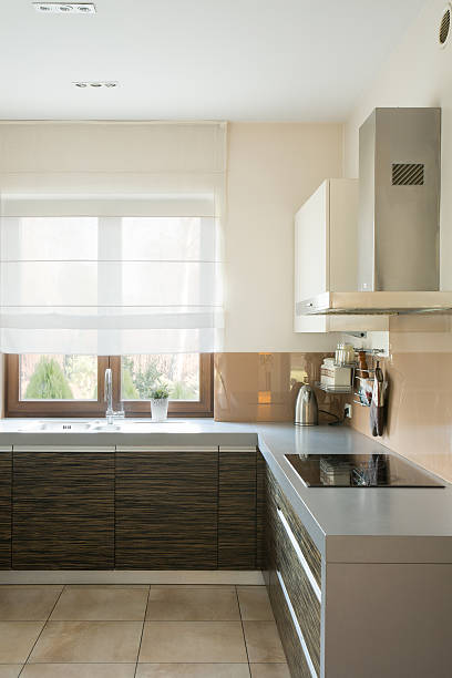 istock Kitchen with modern furniture 536956943