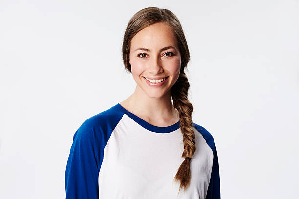 istock Gorgeous beauty smiling at camera, portrait 536960188