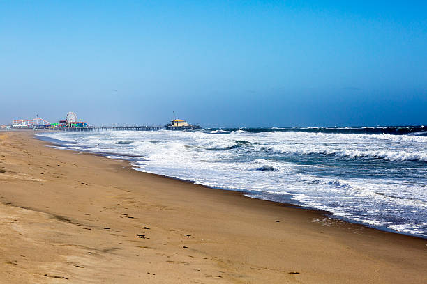 istock Amusement Park on the Pacific ocean, the beach landscape. 536969510