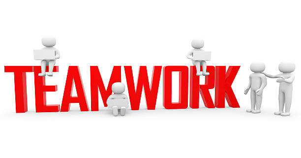 istock Teamwork concept.Conceptual business illustration 536974039