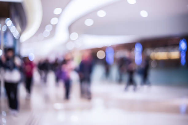 istock Motion Blurred People in the Shopping Mall 536974331