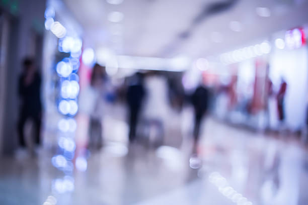 istock Motion Blurred People in the Shopping Mall 536974359