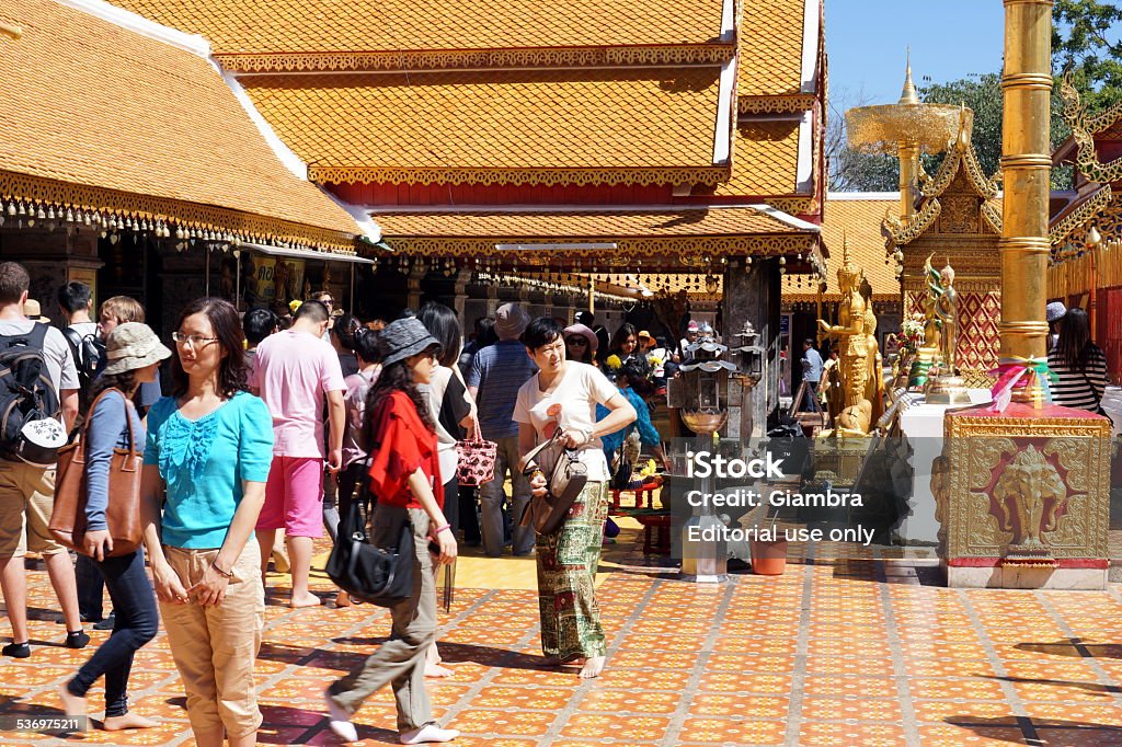 Tempio di Doi Suthep, Chiang mai - Foto stock royalty-free di 2015