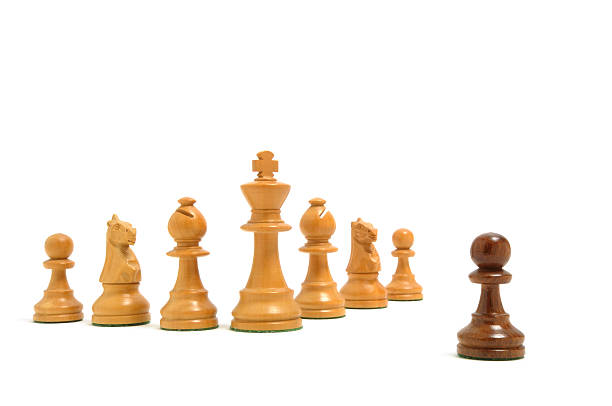 istock One against all - All against one - Chess pieces 1 536975675