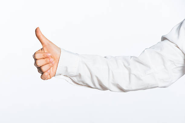 istock business hand, isolated on white background 536975997