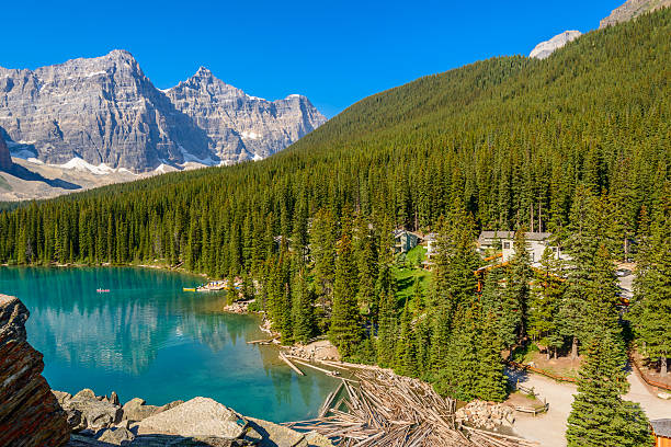 istock Moraine Lake, Canadian Rockies 536976987