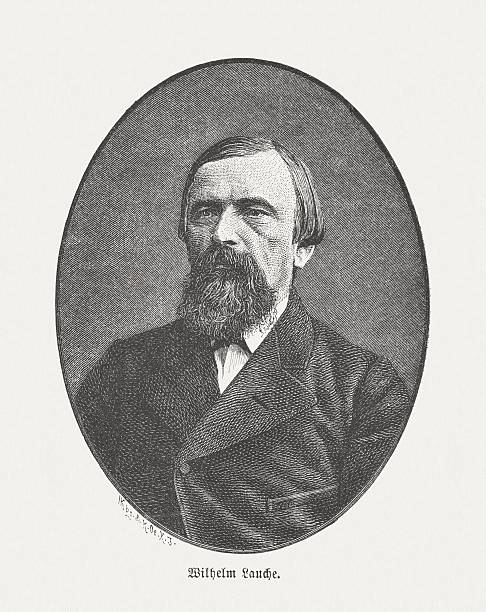 istock Wilhelm Lauche (1827-1883), German gardener, wood engraving, published in 1882 537015461