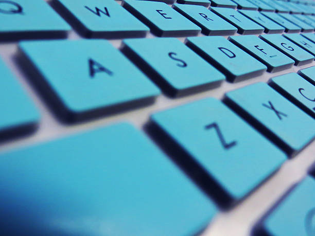 istock Close up of laptop keyboard 537019099