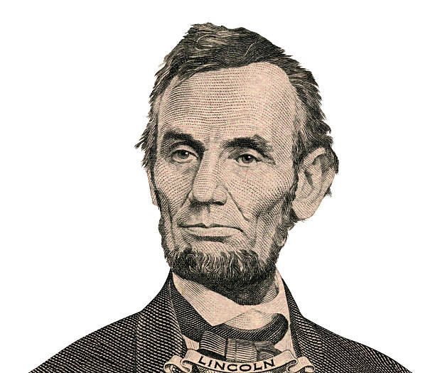 istock President Abraham Lincoln portrait (Clipping path) 537039235